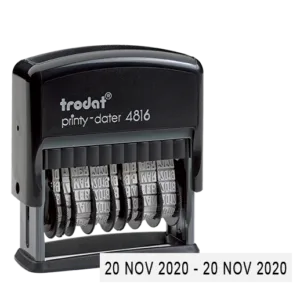 Ștampilă Trodat Printy Dater 4816