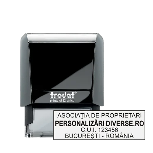 Stampila Trodat printy 4912 office 1 Ștampilă Trodat Printy 4912 Office