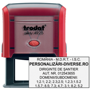 Ștampilă Trodat Printy 4928
