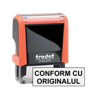 Ștampilă Trodat Printy 4911 – CONFORM CU ORIGINALUL