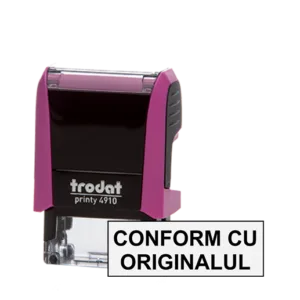 Ștampilă Trodat Printy 4910 – CONFORM CU ORIGINALUL