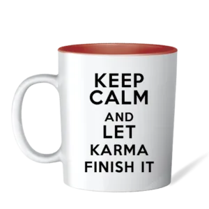 Alternative view of Cana personalizata cu mesaj Keep calm