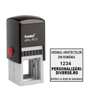 Ștampilă Trodat Printy 4923 pătrată 30x30mm