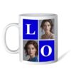 Cana personalizata alba love cu patru fotografii 7 Cană personalizată albă LOVE cu patru fotografii