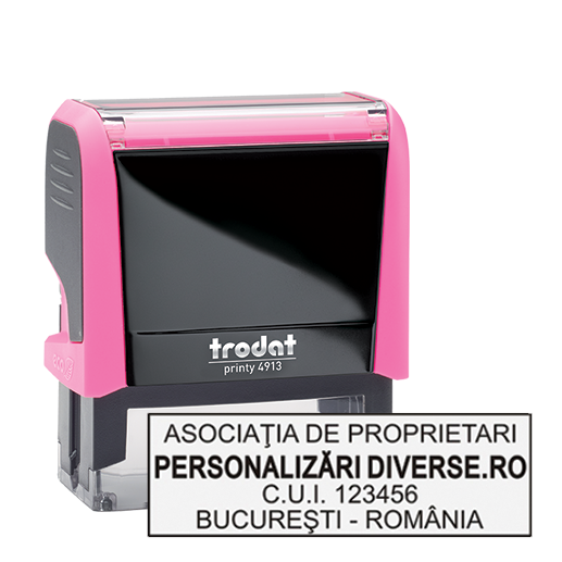 Stampila Trodat printy 4913 1 Ștampilă Trodat Printy 4913