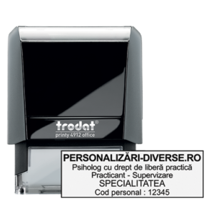 Ștampilă Trodat Printy 4912