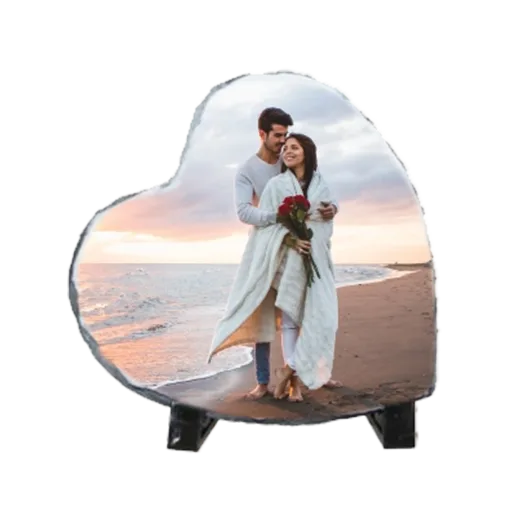 Ardezie personalizata INIMA 1 Ardezie personalizată inimă