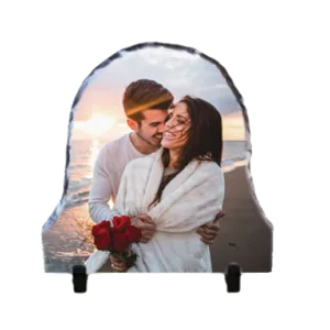 Ardezie personalizată semirotundă