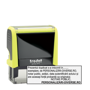 Ștampilă Trodat Printy 4913 - Duplicate