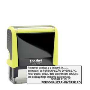 Ștampilă Trodat Printy 4913 - Duplicate