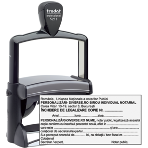 Ștampilă Trodat Professional 5211 Notar