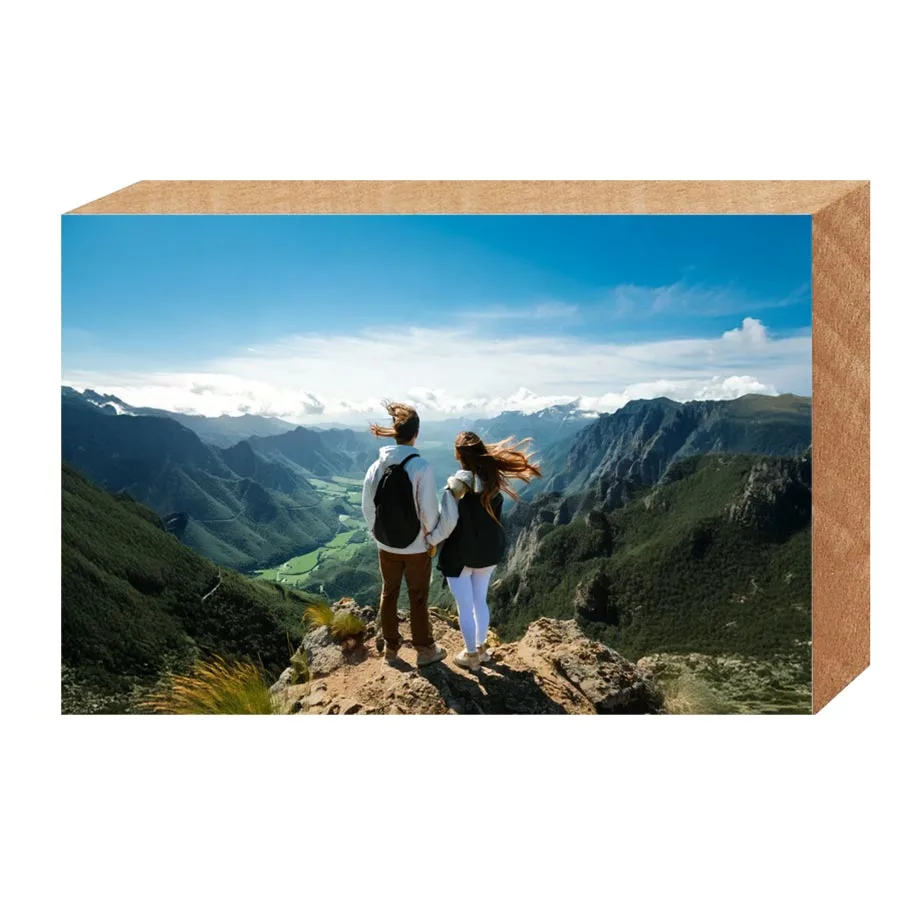 Ramă personalizată MDF groasă 10x15 cm orizontal (landscape) - imagine 2