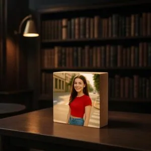 Ramă personalizată MDF groasă 10x10 cm 3 rama foto personalizata