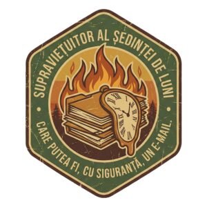 Design - Cana Supraviețuitor Sedință – cană ceramică comică