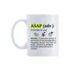 Cană Dicționar ASAP 7 Cană Dicționar ASAP – cană comică ceramică