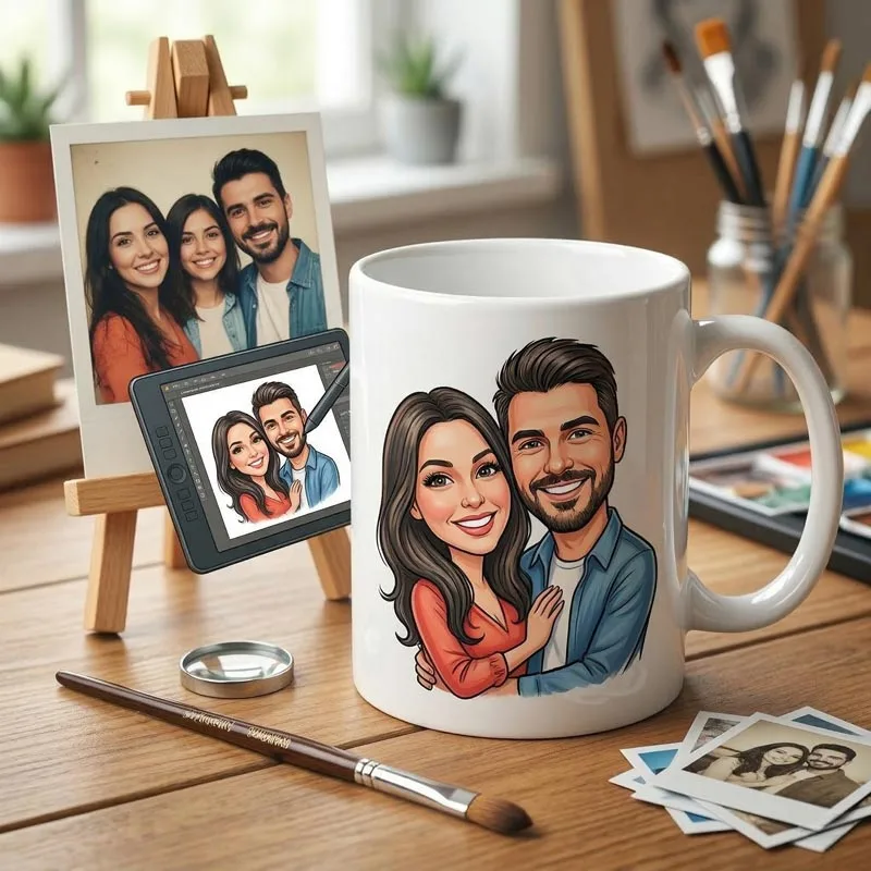 Cană cu personalizare ASISTATĂ 1 Cana cu prelucrare/design asistat de noi